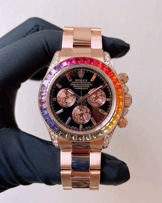 Rolex Rainbow Daytona Watch